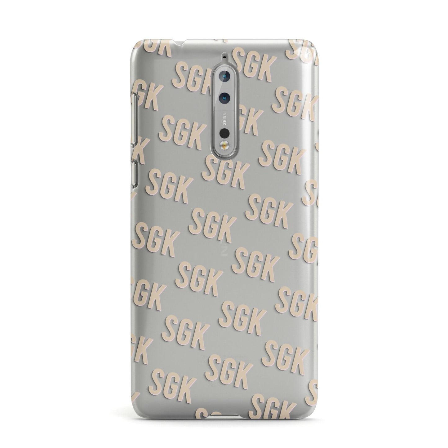 Personalised Brick Pattern Text Nokia Case