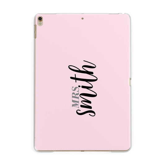 Personalised Bridal Apple iPad Gold Case