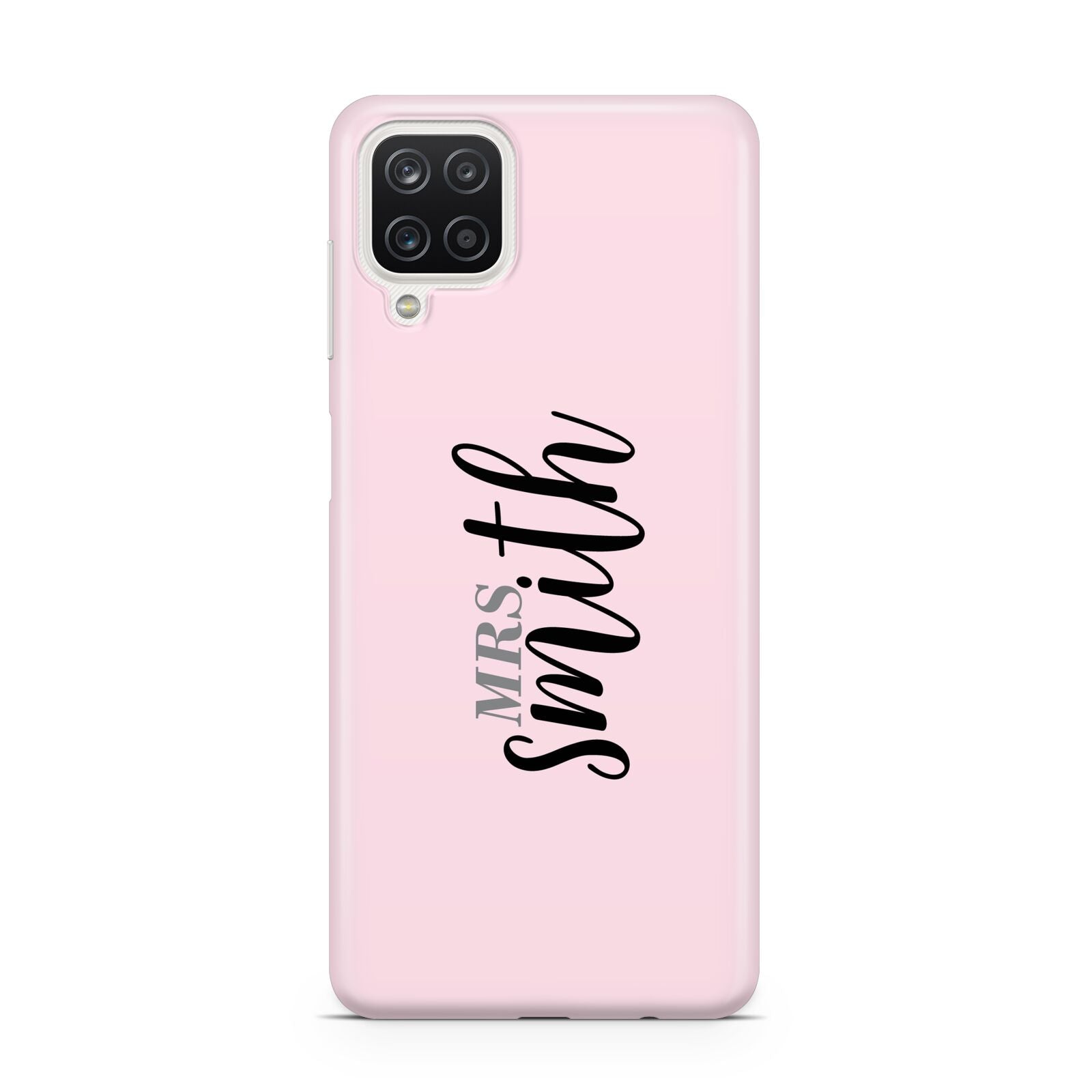 Personalised Bridal Samsung A12 Case