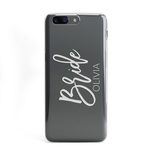 Personalised Bride OnePlus Case