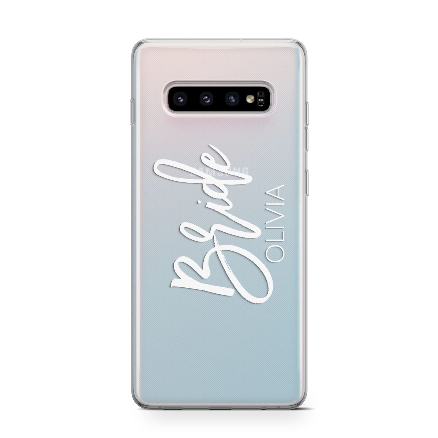 Personalised Bride Protective Samsung Galaxy Case