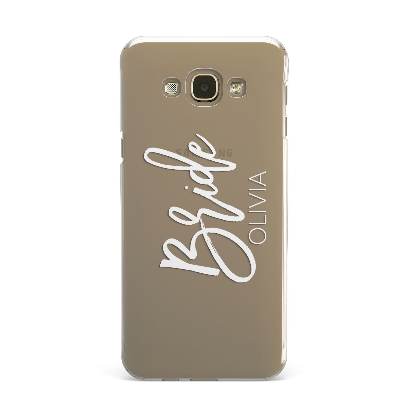 Personalised Bride Samsung Galaxy A8 Case