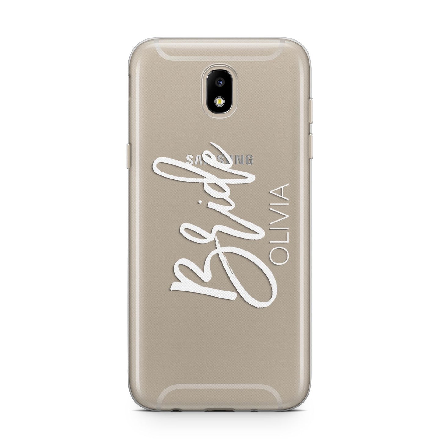 Personalised Bride Samsung J5 2017 Case