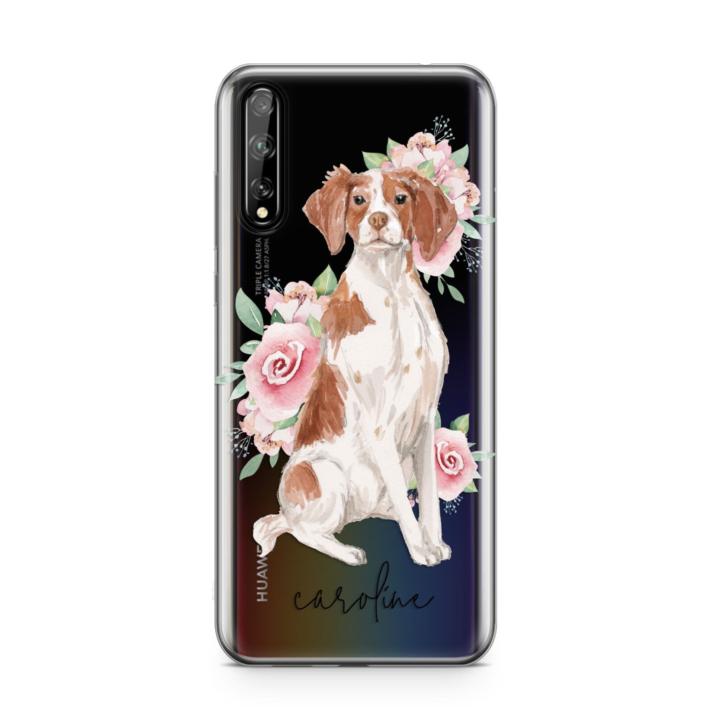 Personalised Brittany Dog Huawei Enjoy 10s Phone Case