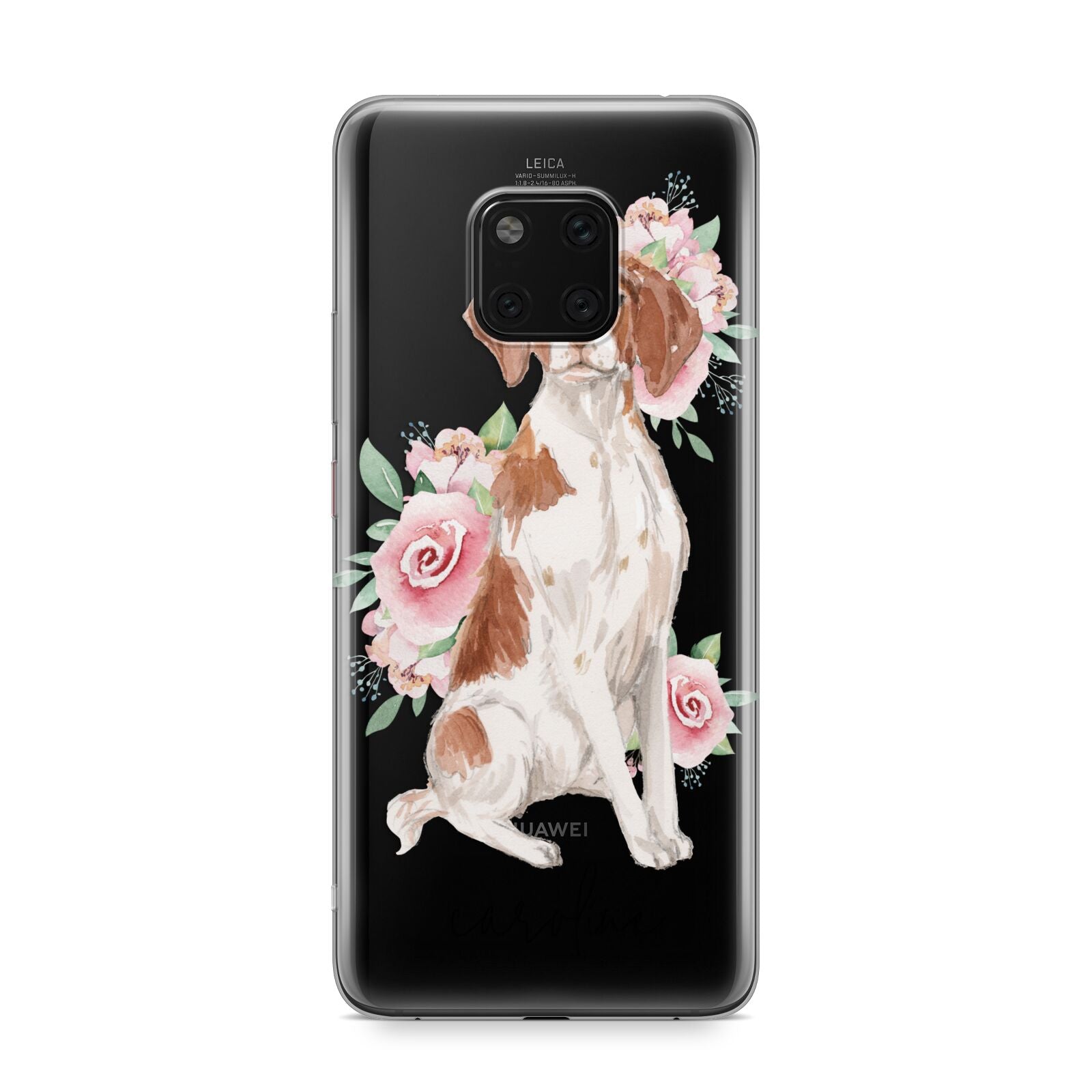 Personalised Brittany Dog Huawei Mate 20 Pro Phone Case