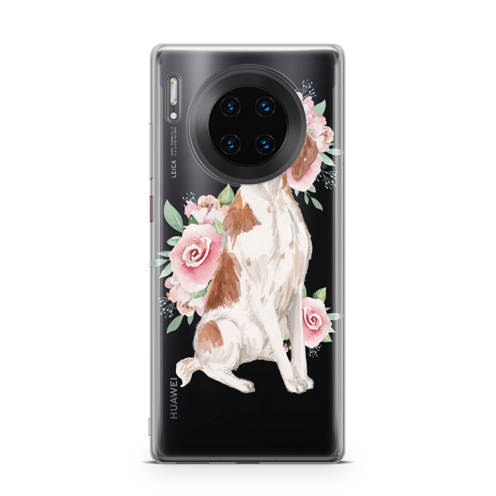 Personalised Brittany Dog Huawei Mate 30 Pro Phone Case