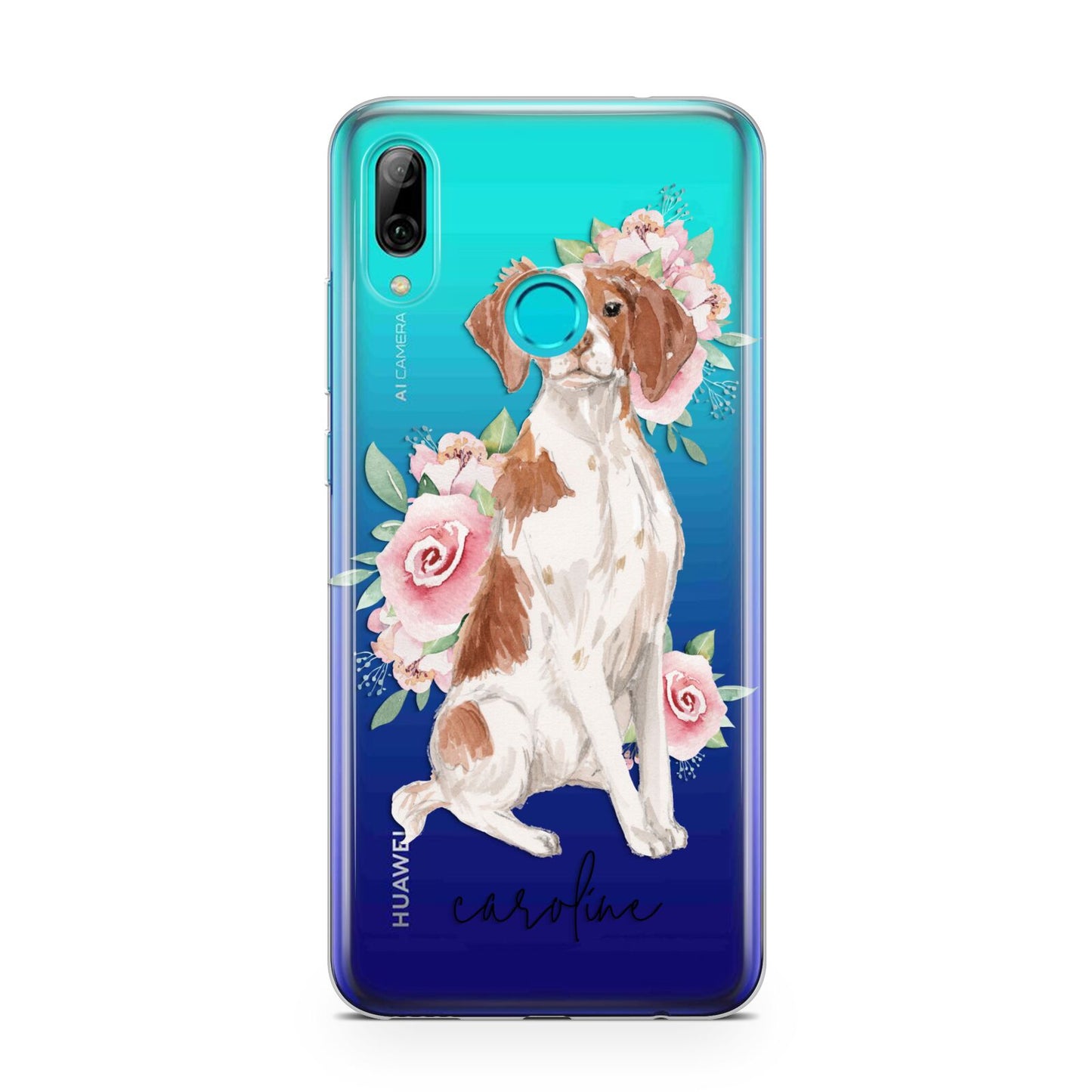 Personalised Brittany Dog Huawei P Smart 2019 Case