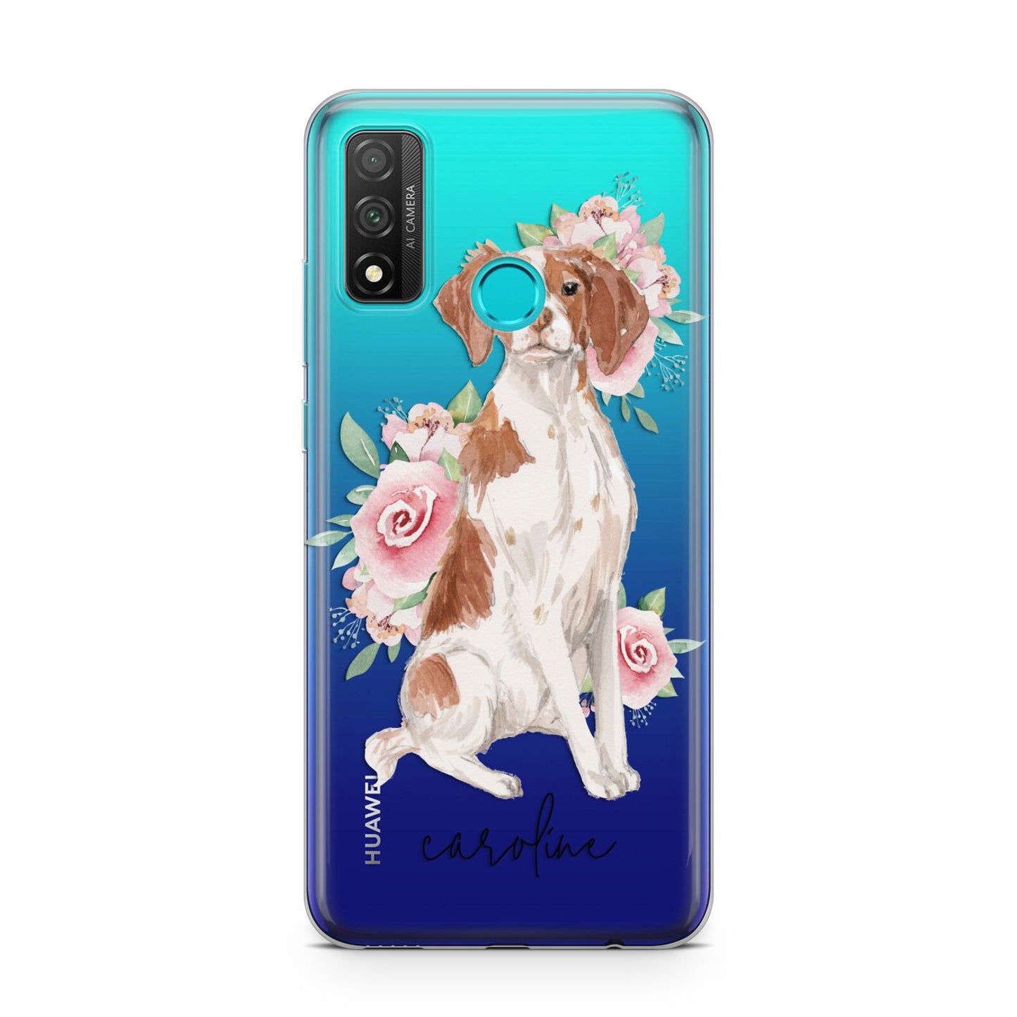 Personalised Brittany Dog Huawei P Smart 2020