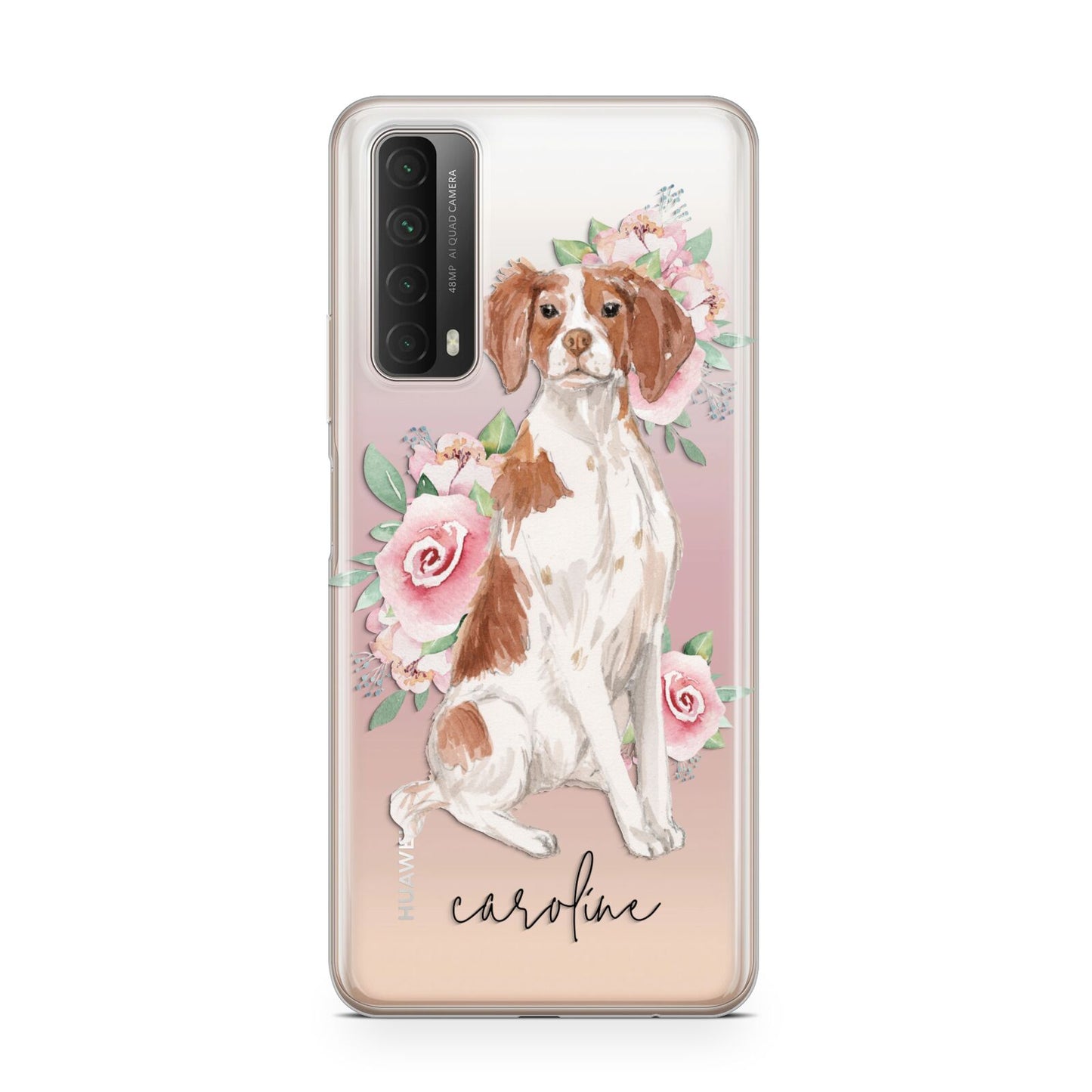 Personalised Brittany Dog Huawei P Smart 2021