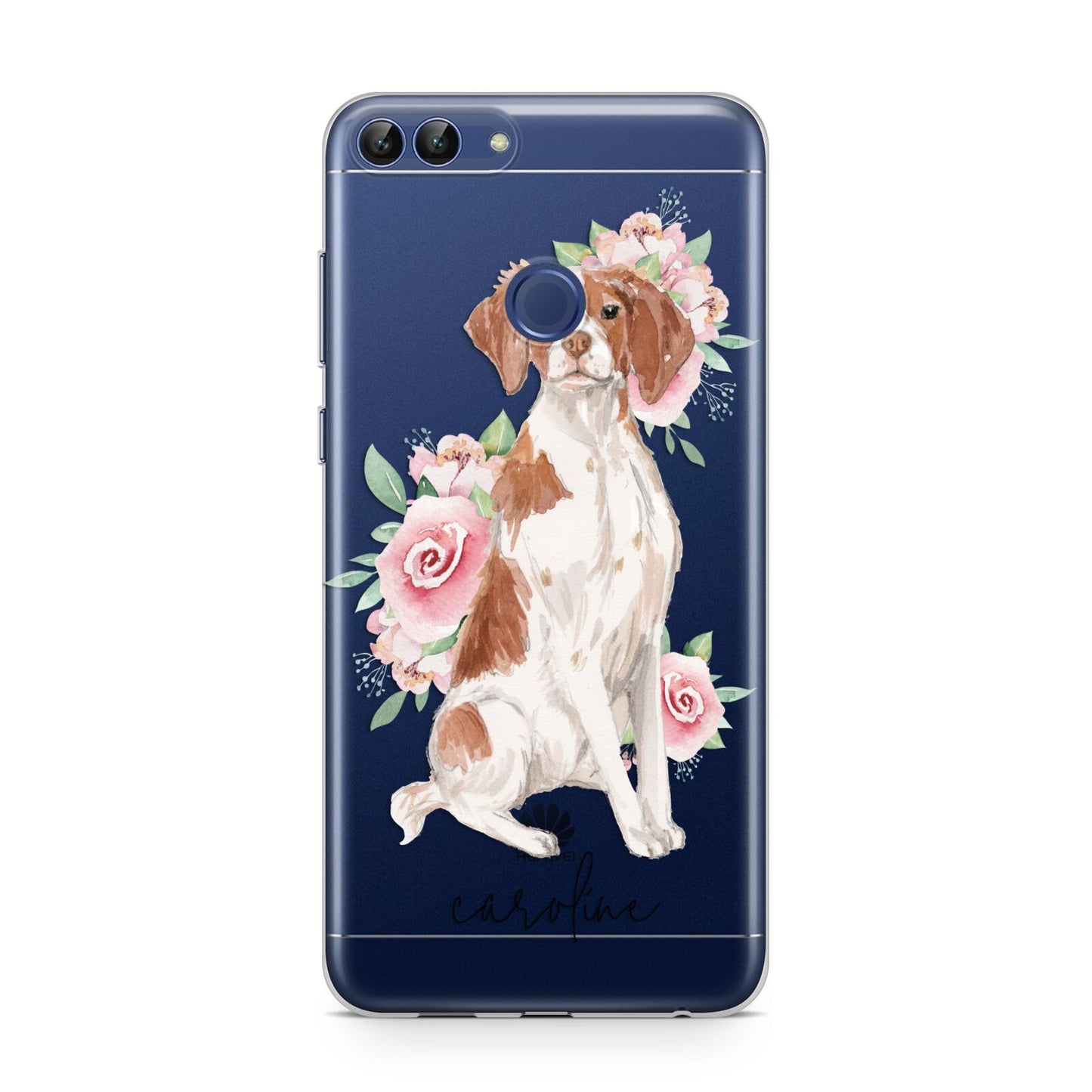 Personalised Brittany Dog Huawei P Smart Case