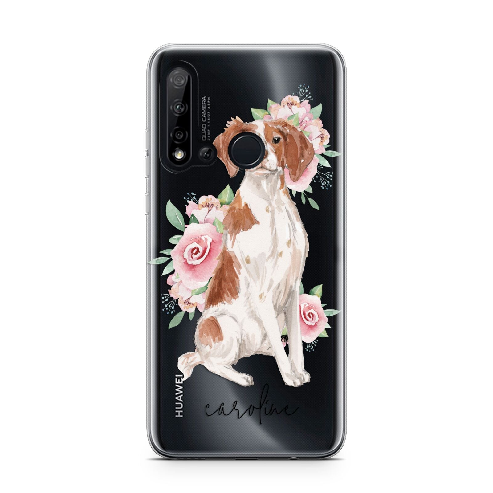 Personalised Brittany Dog Huawei P20 Lite 5G Phone Case