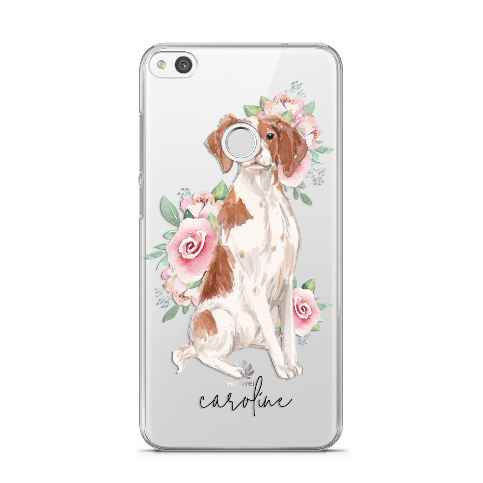 Personalised Brittany Dog Huawei P8 Lite Case