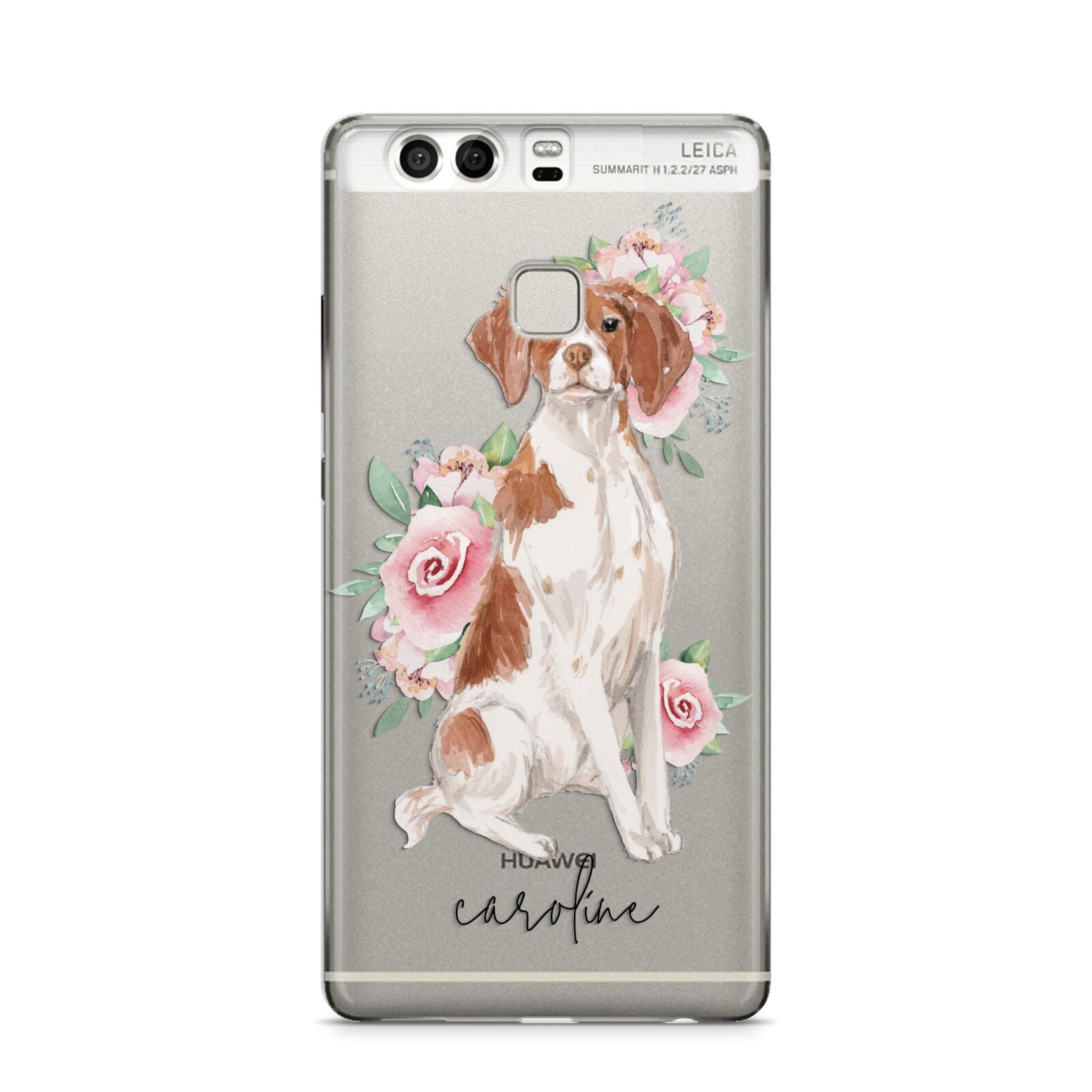 Personalised Brittany Dog Huawei P9 Case