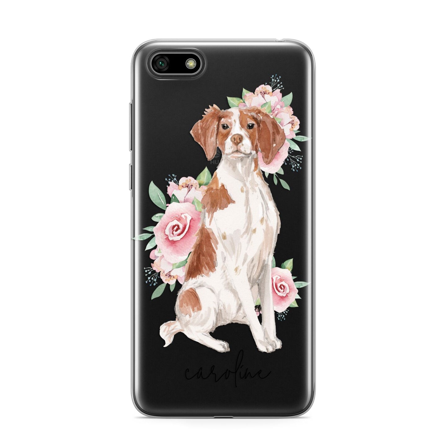 Personalised Brittany Dog Huawei Y5 Prime 2018 Phone Case