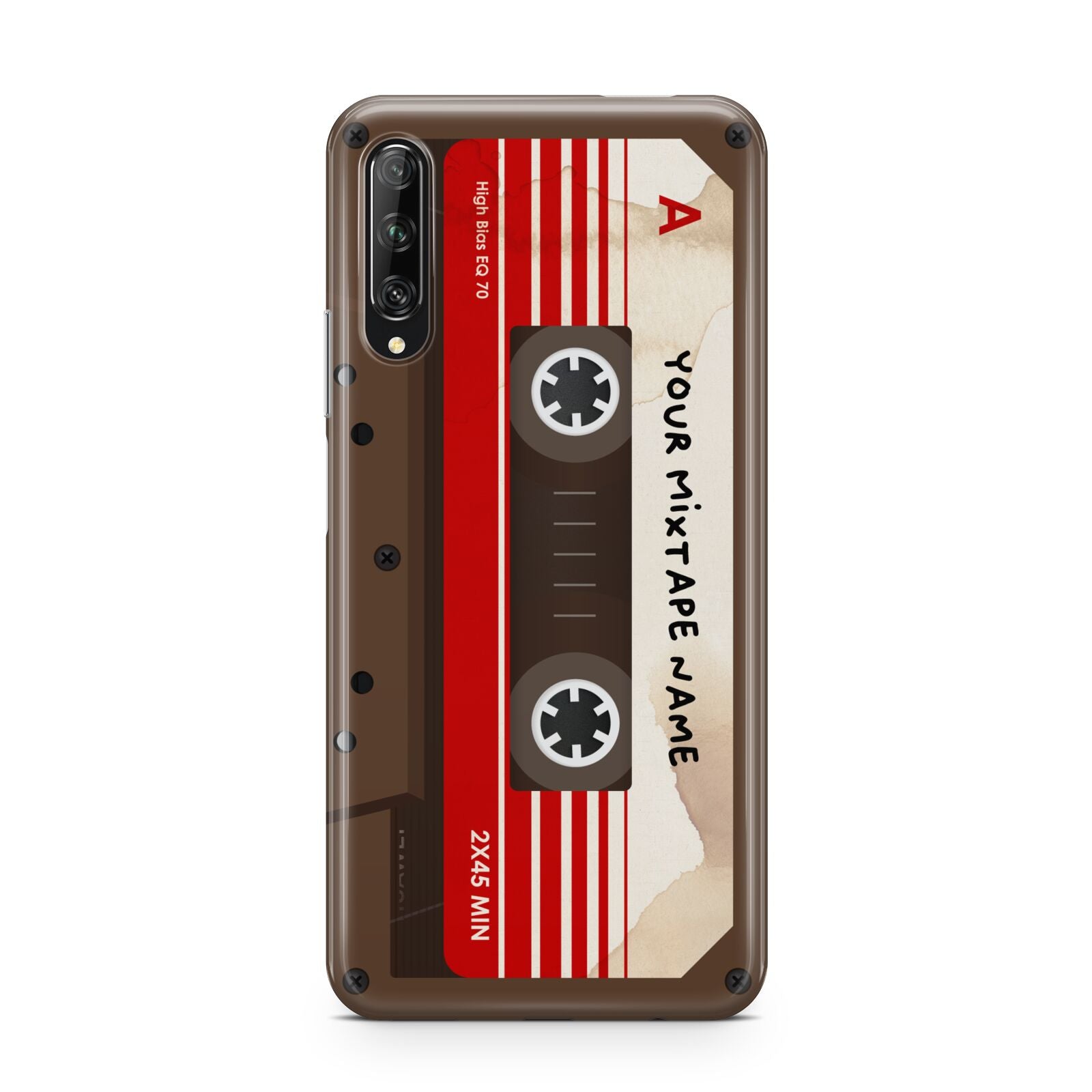 Personalised Brown Mixtape Huawei P Smart Pro 2019