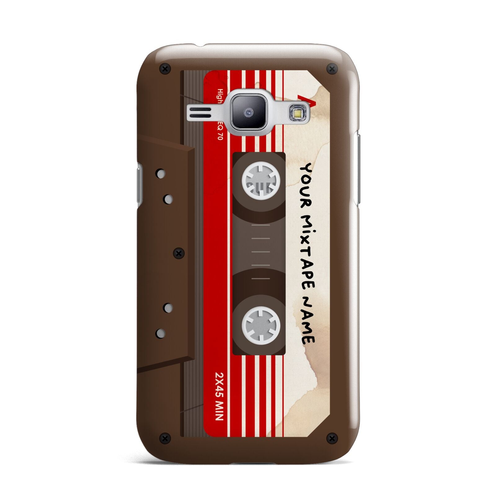 Personalised Brown Mixtape Samsung Galaxy J1 2015 Case