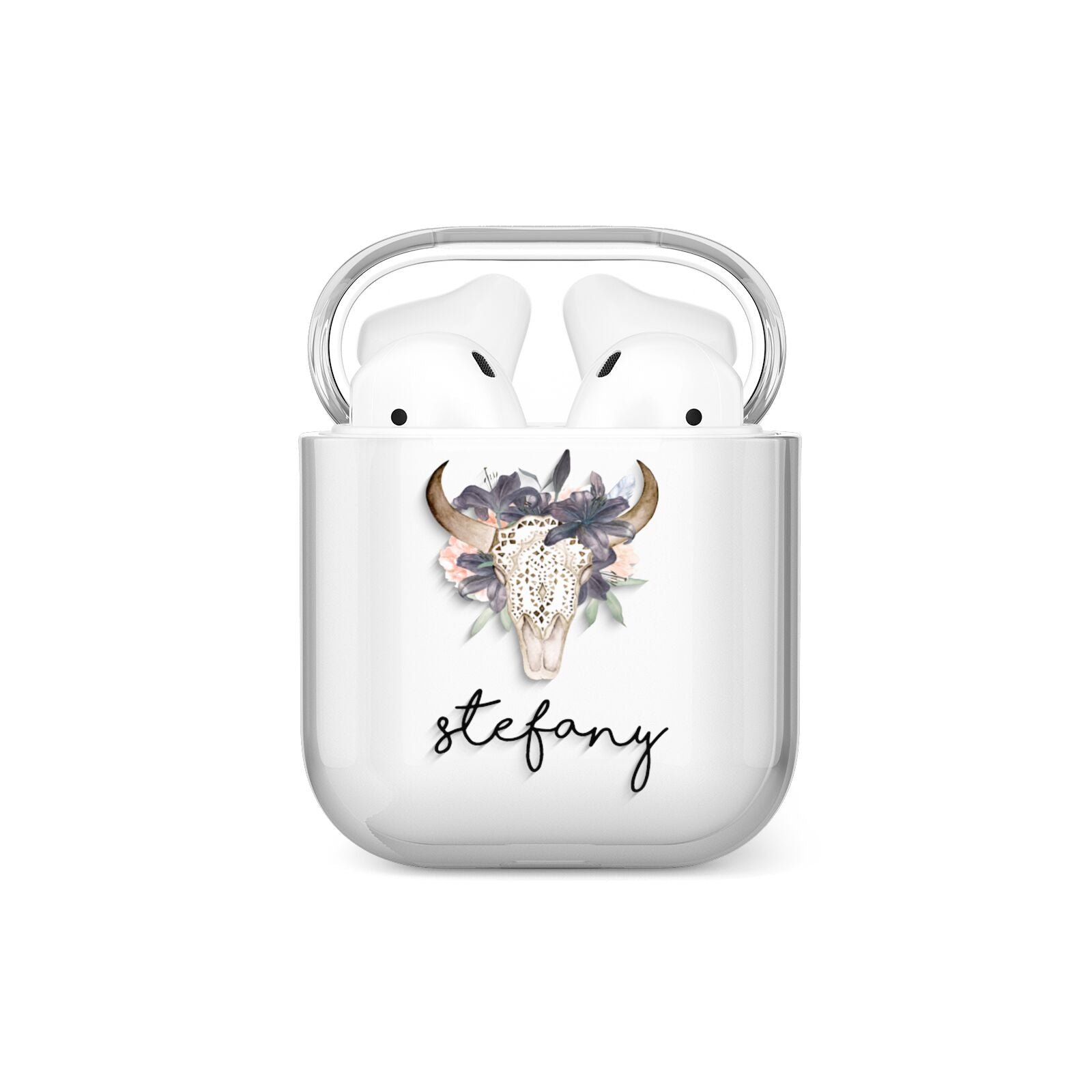 Personalised Bull s Head AirPods Case