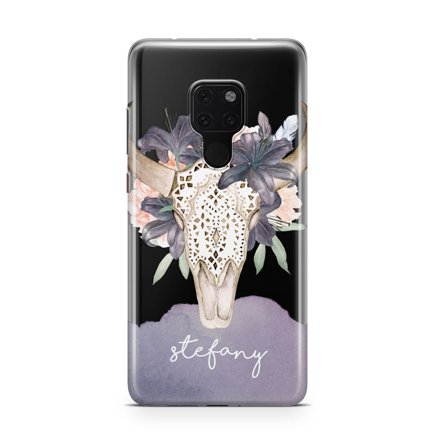 Personalised Bull s Head Huawei Mate 20 Phone Case