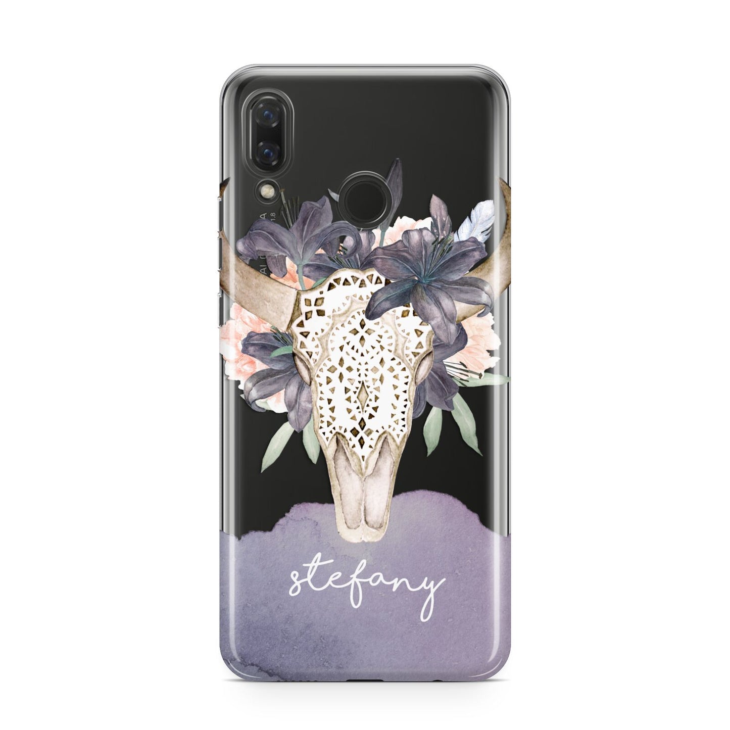 Personalised Bull s Head Huawei Nova 3 Phone Case