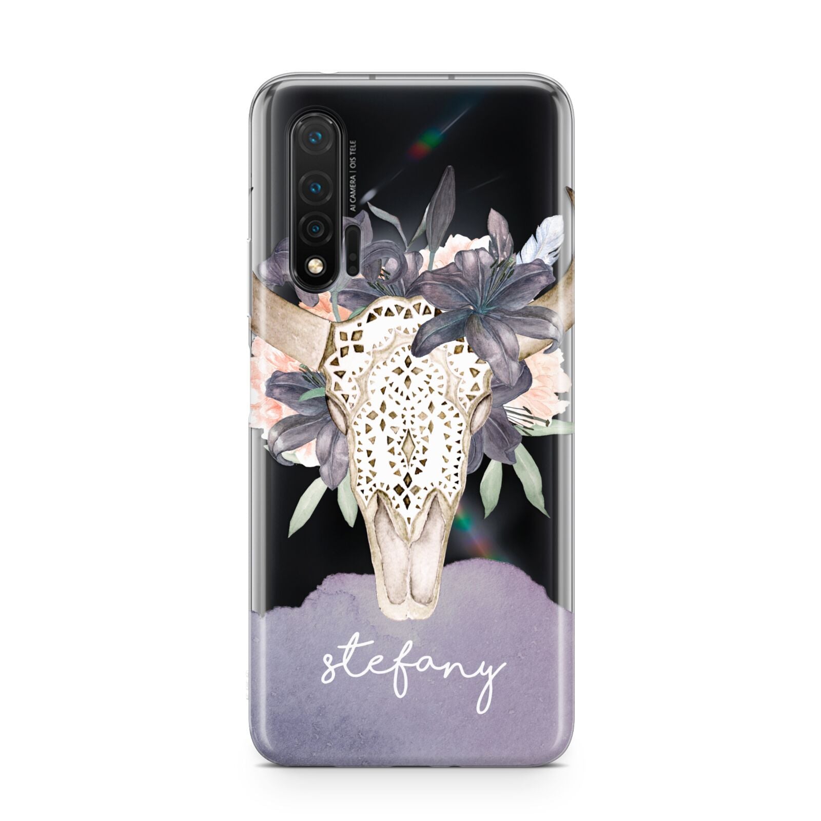 Personalised Bull s Head Huawei Nova 6 Phone Case