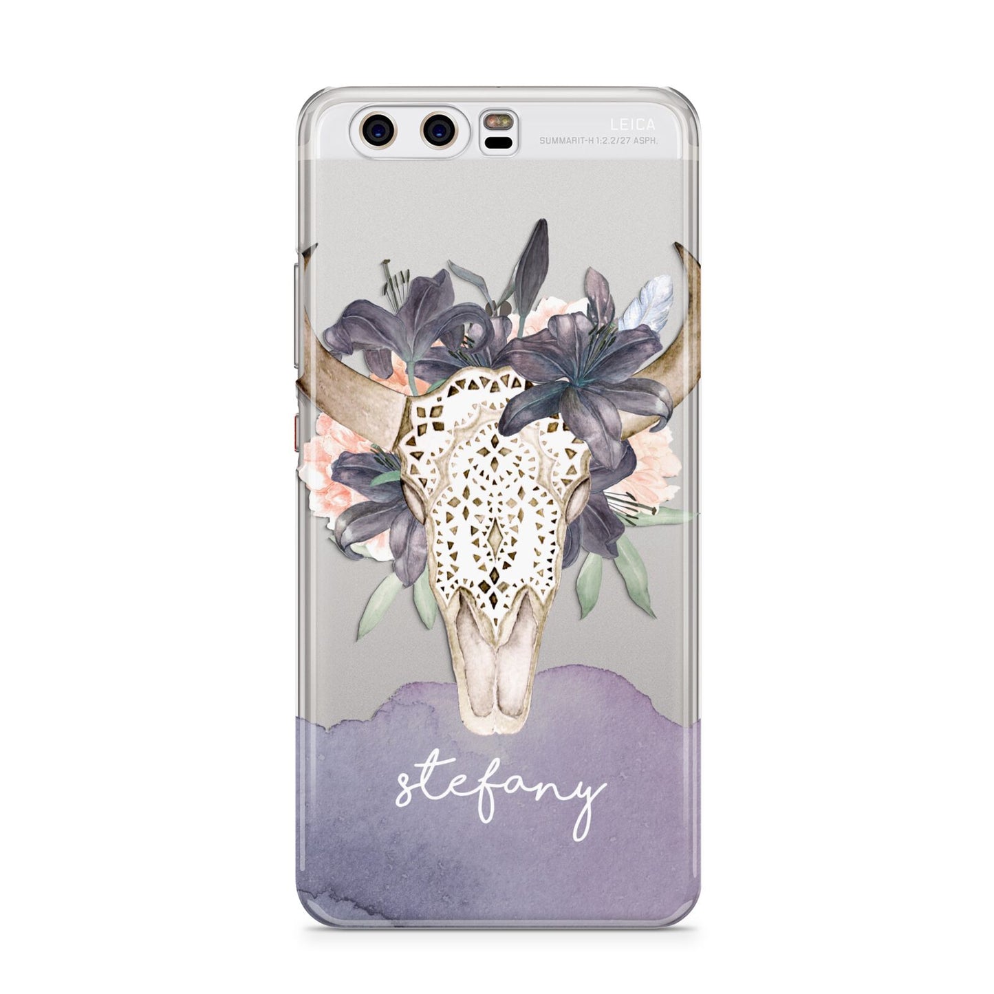 Personalised Bull s Head Huawei P10 Phone Case