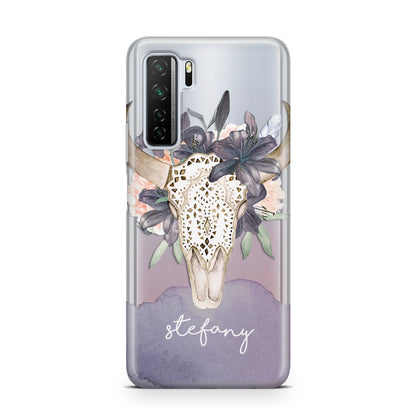 Personalised Bull s Head Huawei P40 Lite 5G Phone Case