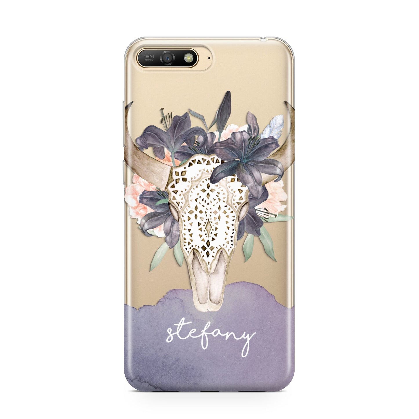 Personalised Bull s Head Huawei Y6 2018