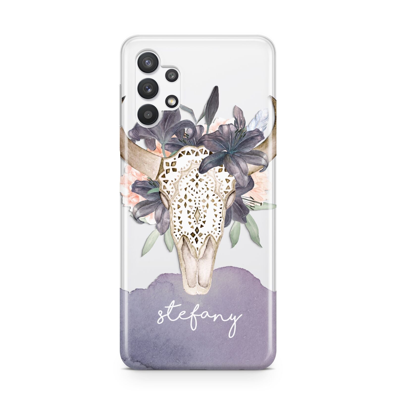 Personalised Bull s Head Samsung A32 5G Case