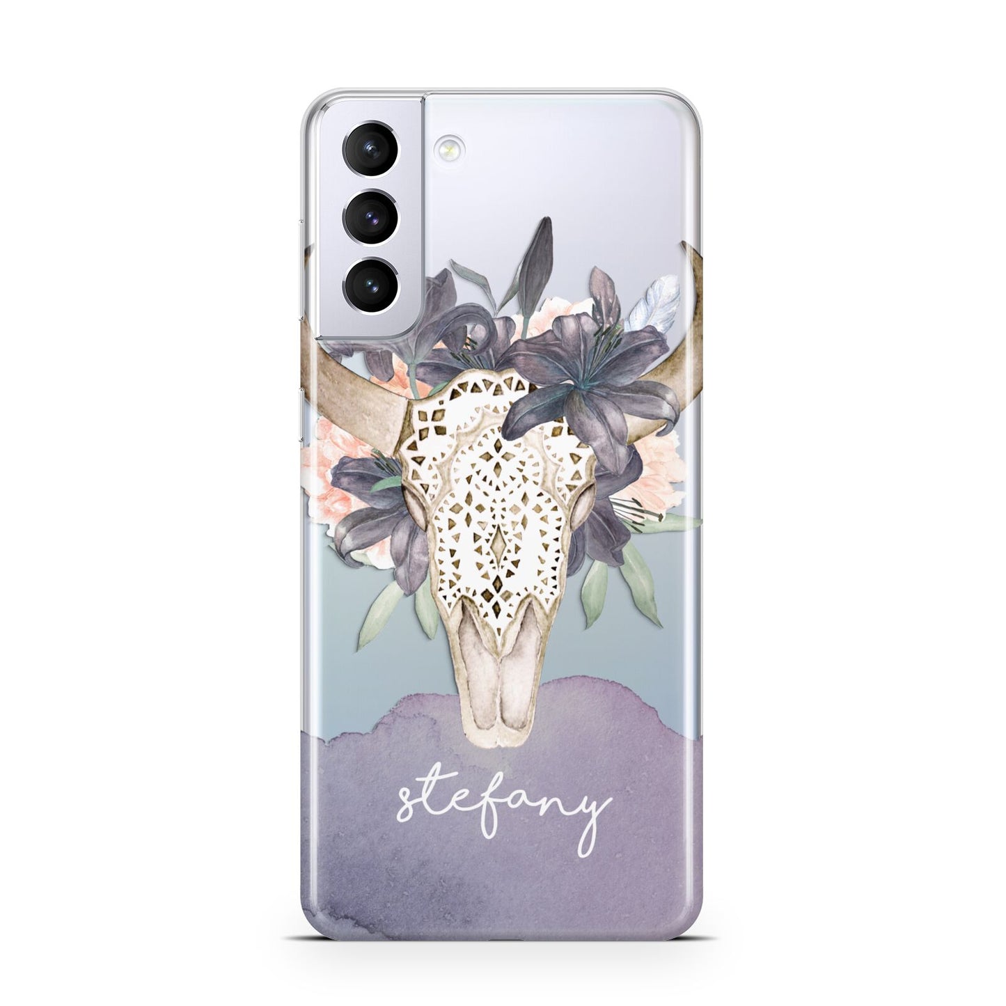 Personalised Bull s Head Samsung S21 Plus Case