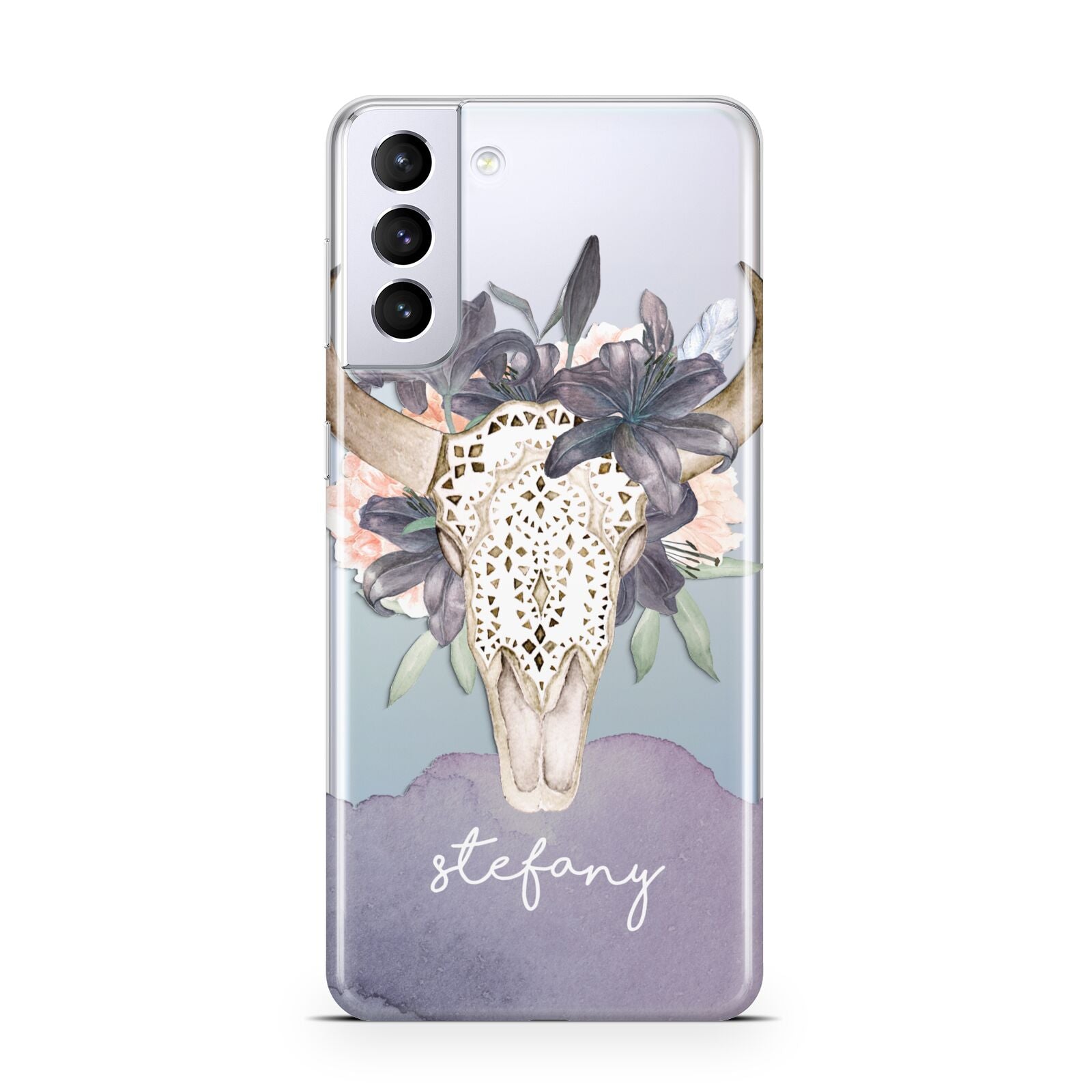 Personalised Bull s Head Samsung S21 Plus Case