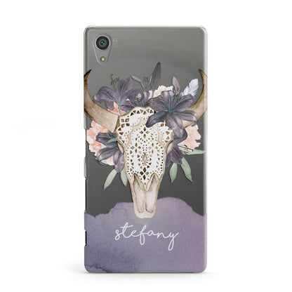 Personalised Bull s Head Sony Xperia Case