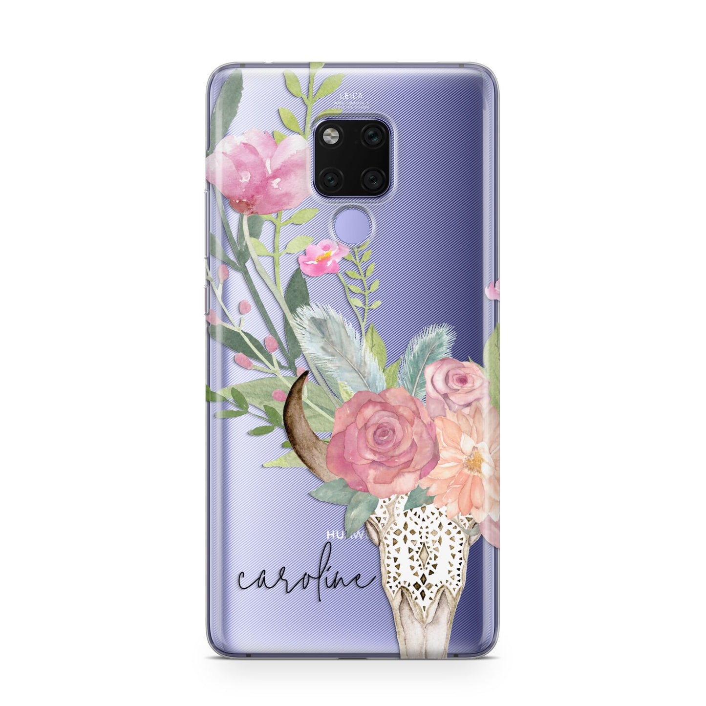 Personalised Bull s Skull Huawei Mate 20X Phone Case