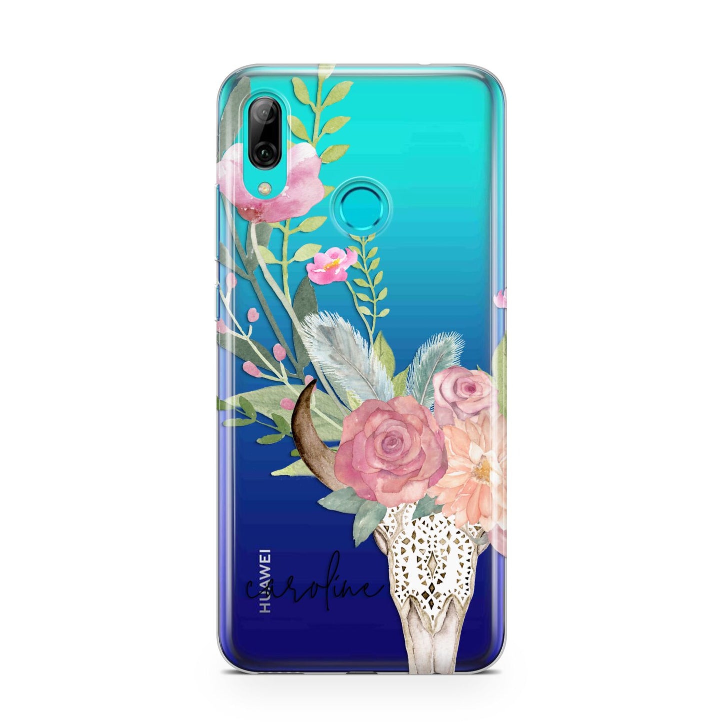 Personalised Bull s Skull Huawei P Smart 2019 Case