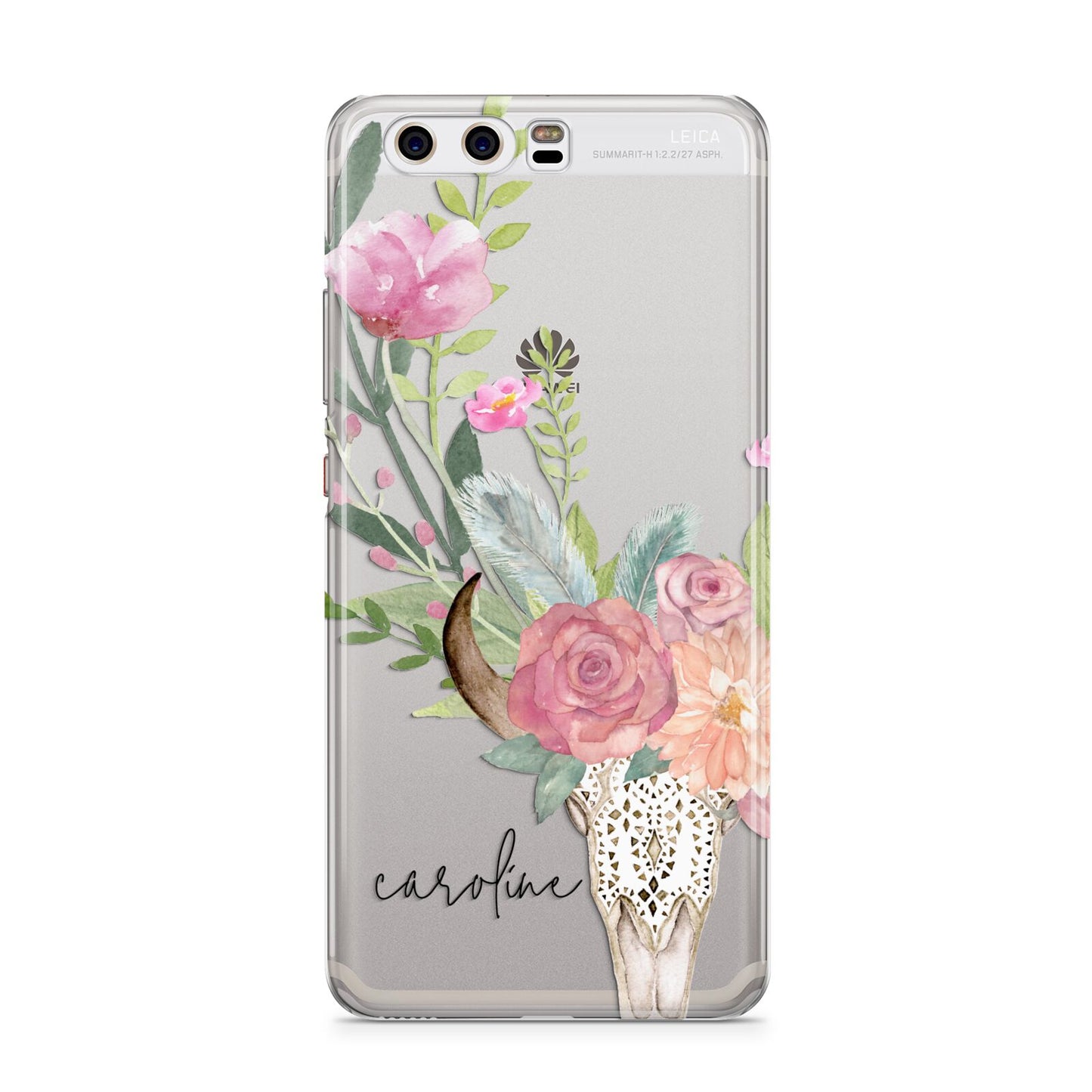 Personalised Bull s Skull Huawei P10 Phone Case