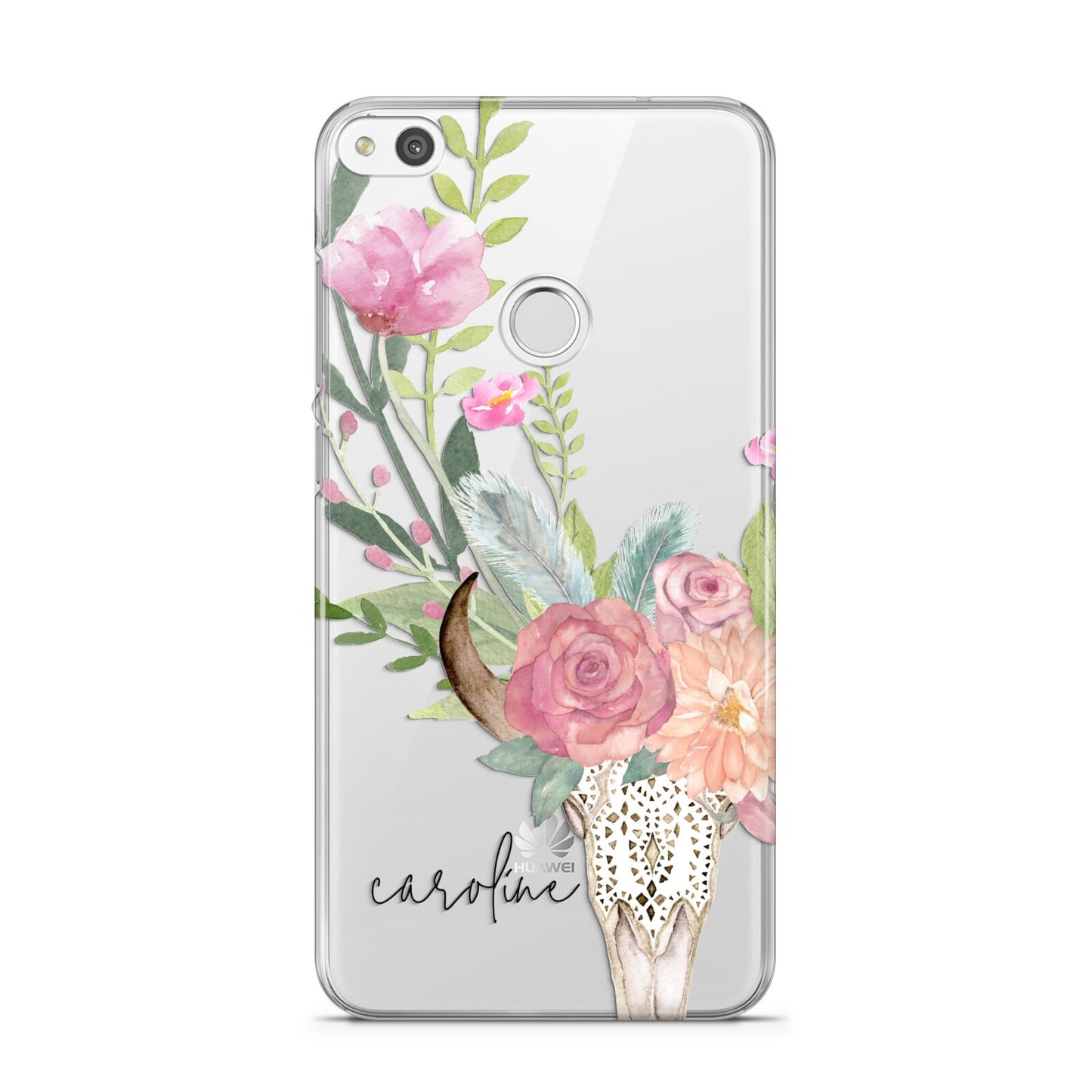 Personalised Bull s Skull Huawei P8 Lite Case