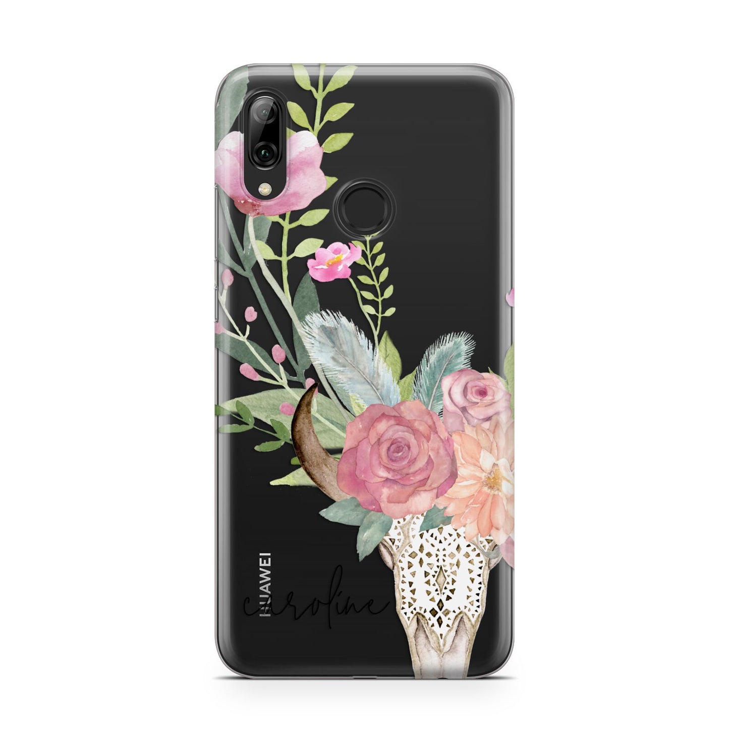 Personalised Bull s Skull Huawei Y7 2019