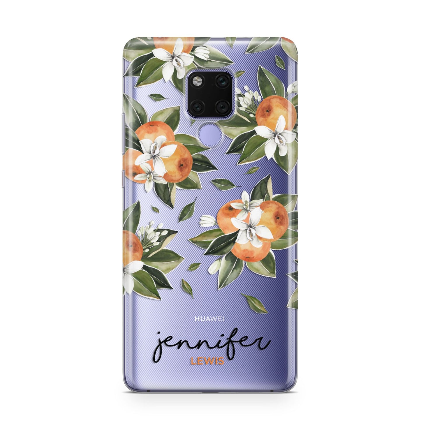 Personalised Bunch of Oranges Huawei Mate 20X Phone Case