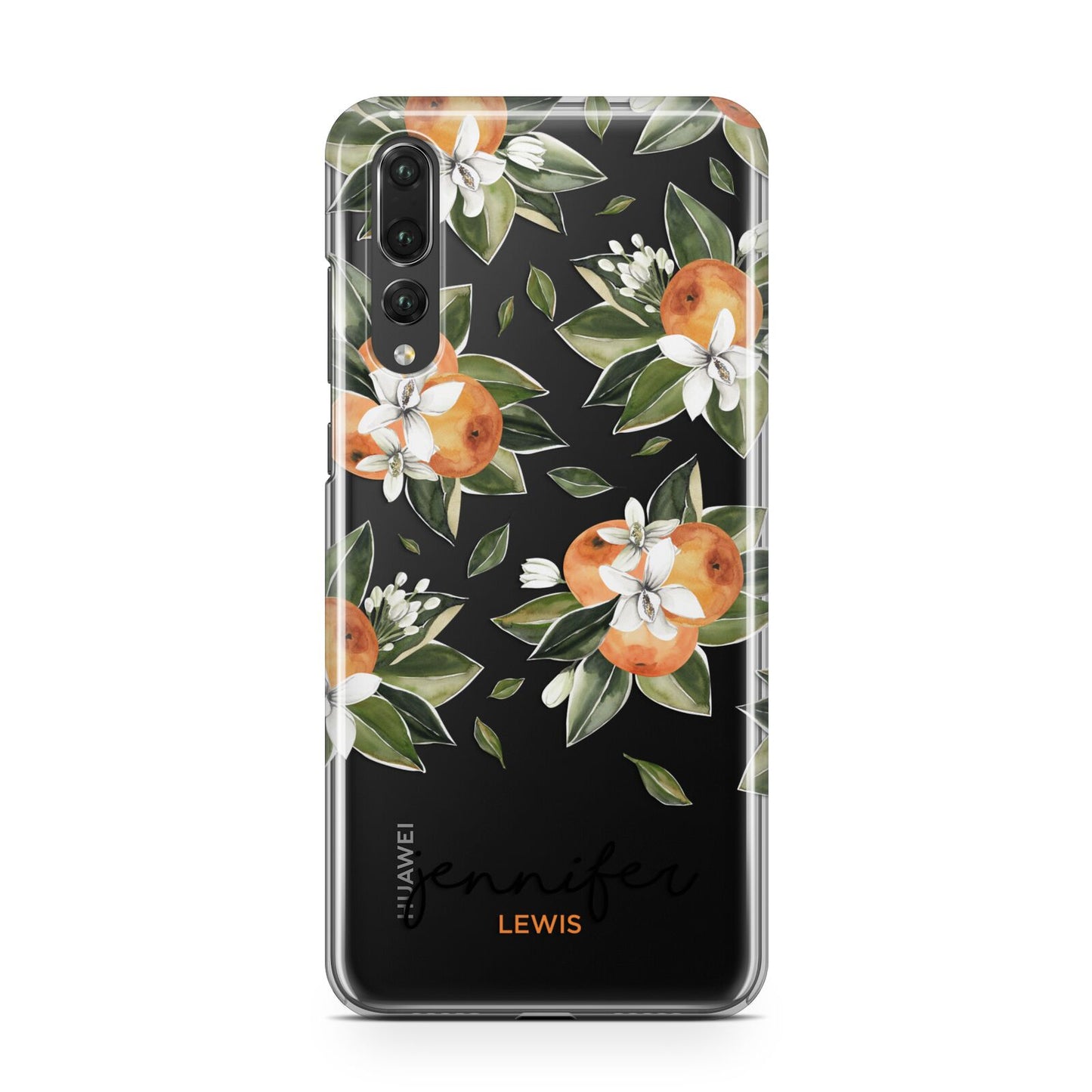 Personalised Bunch of Oranges Huawei P20 Pro Phone Case