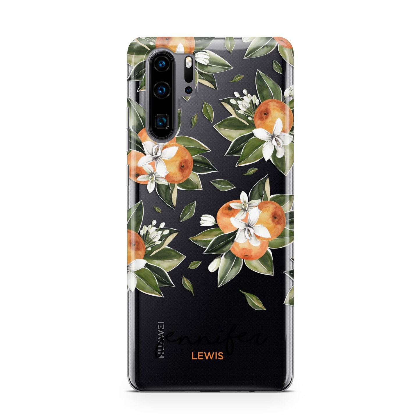 Personalised Bunch of Oranges Huawei P30 Pro Phone Case