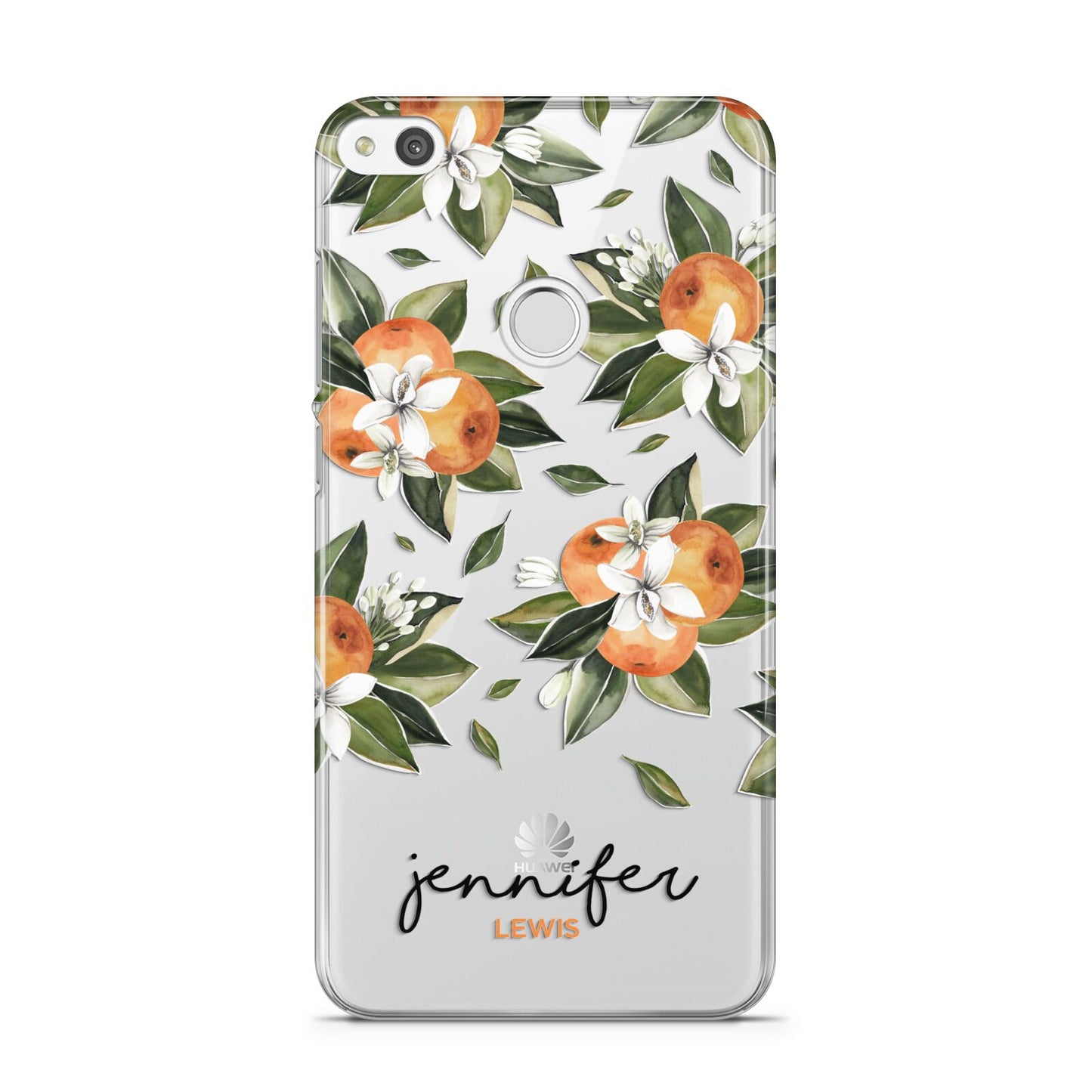 Personalised Bunch of Oranges Huawei P8 Lite Case