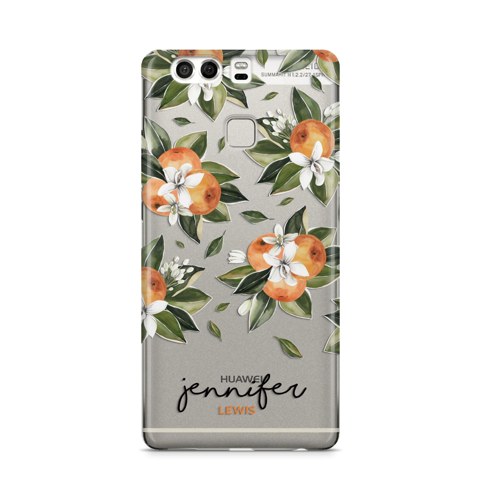 Personalised Bunch of Oranges Huawei P9 Case