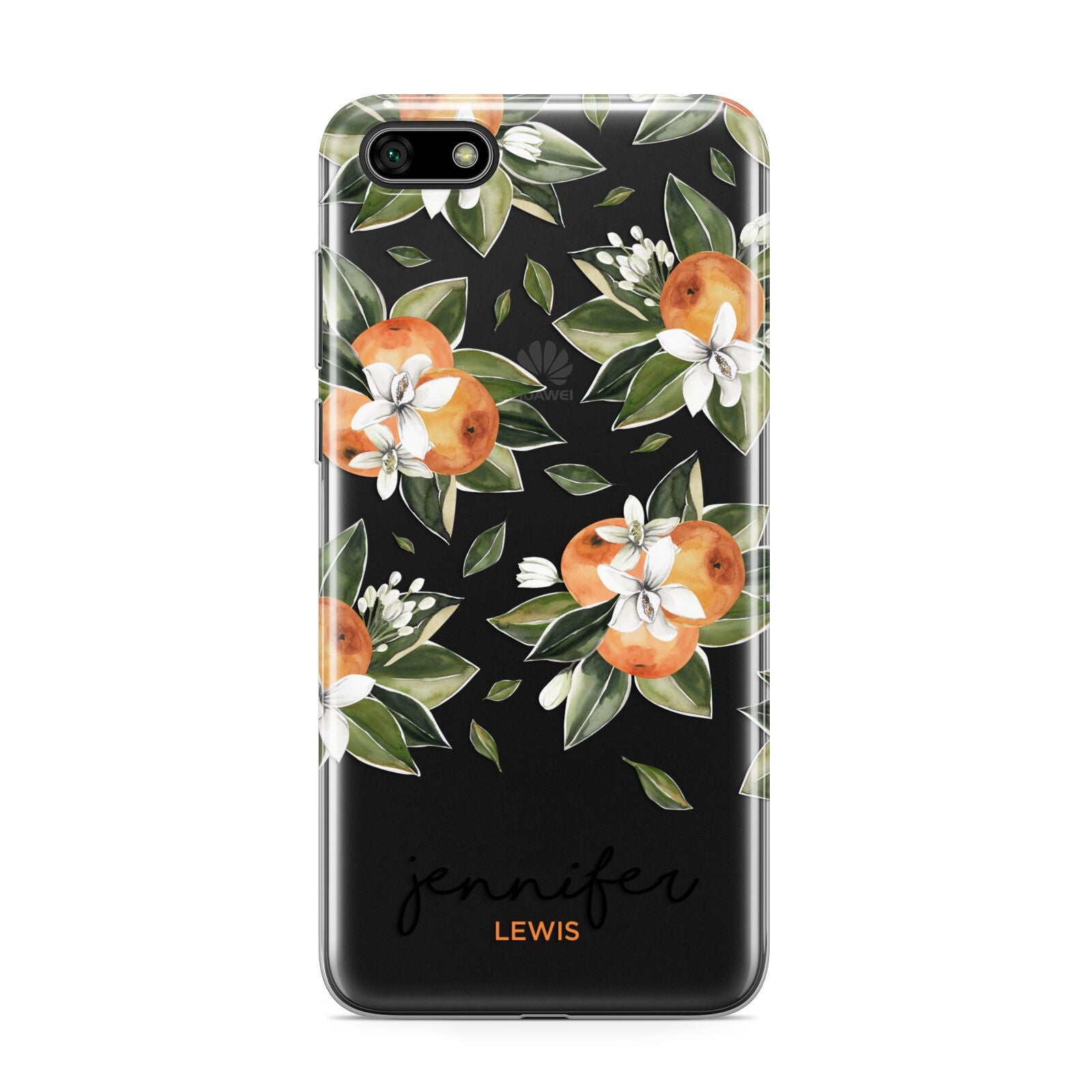 Personalised Bunch of Oranges Huawei Y5 Prime 2018 Phone Case