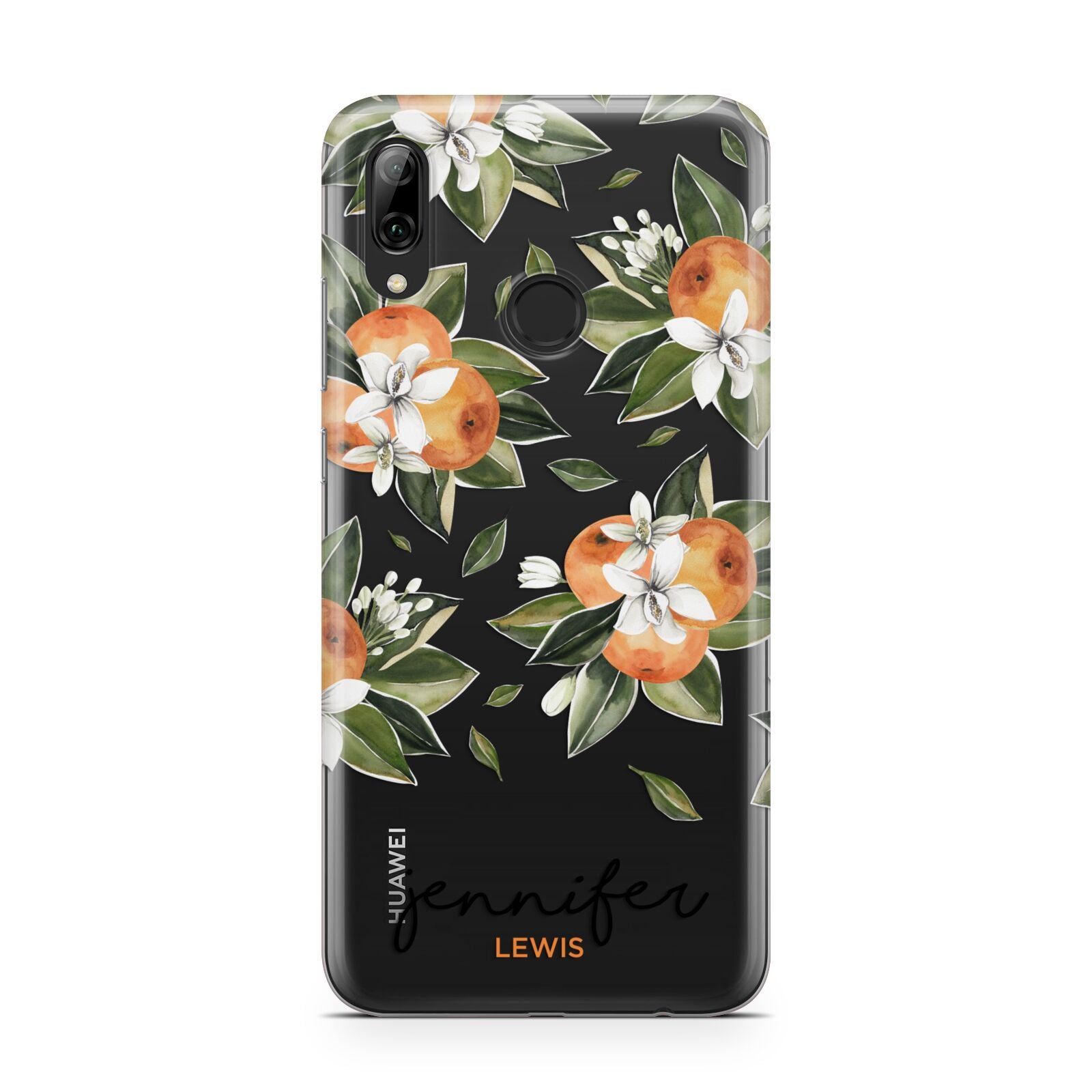 Personalised Bunch of Oranges Huawei Y7 2019