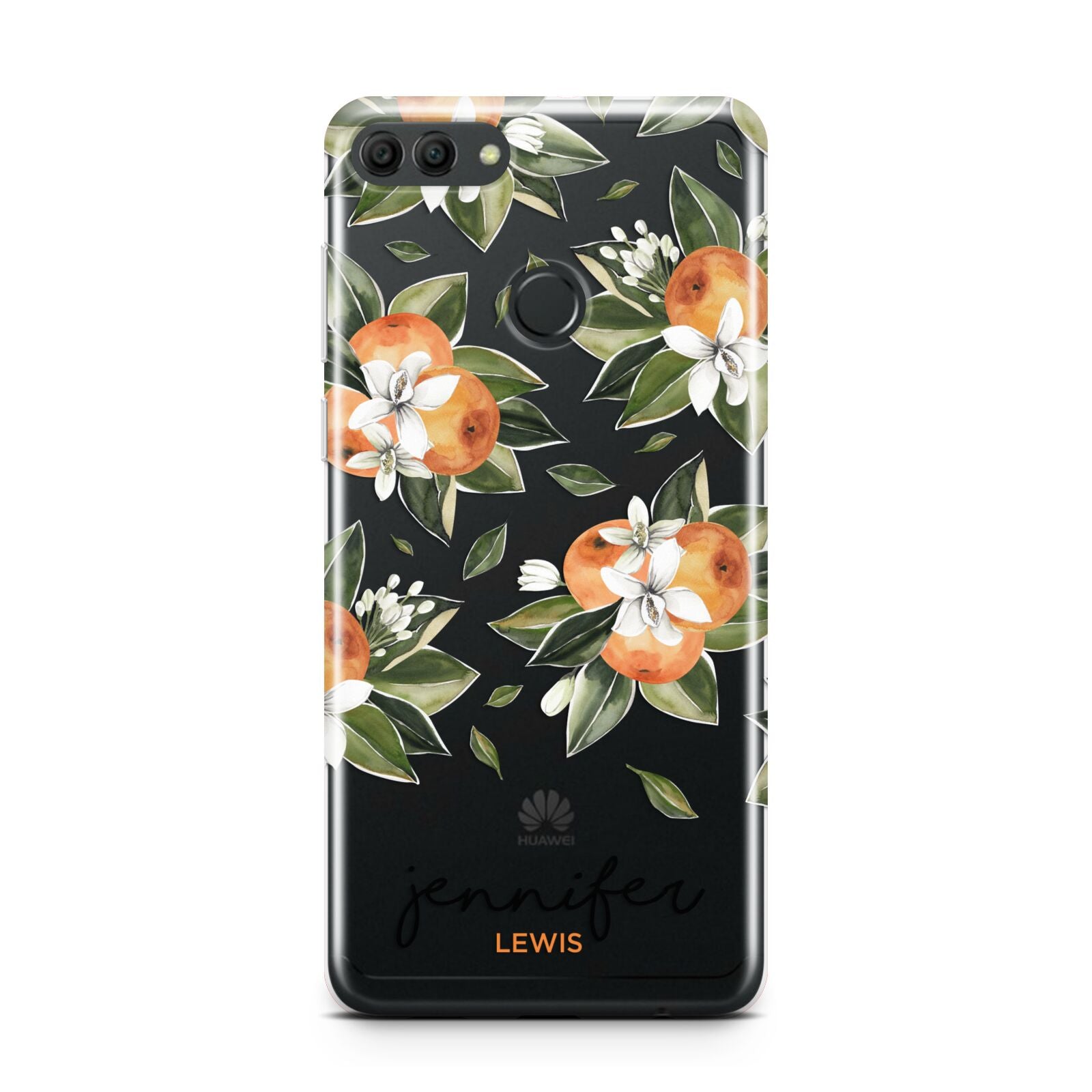 Personalised Bunch of Oranges Huawei Y9 2018