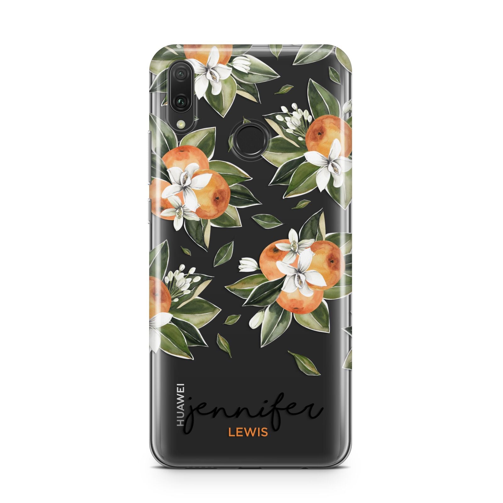 Personalised Bunch of Oranges Huawei Y9 2019