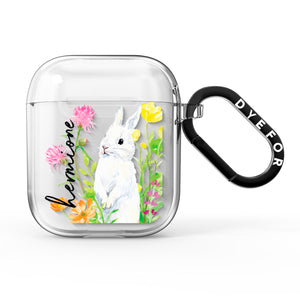 Personalised Bunny Rabbit AirPods Case