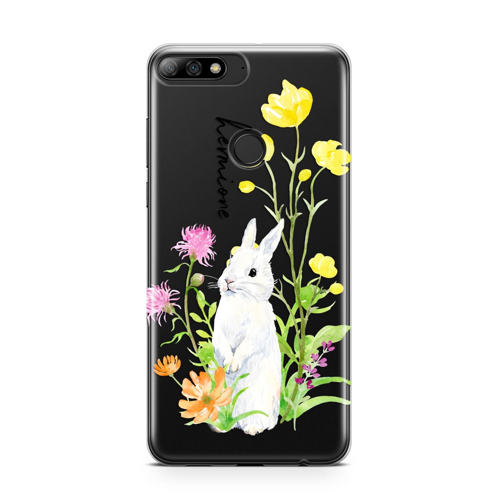 Personalised Bunny Rabbit Huawei Y7 2018