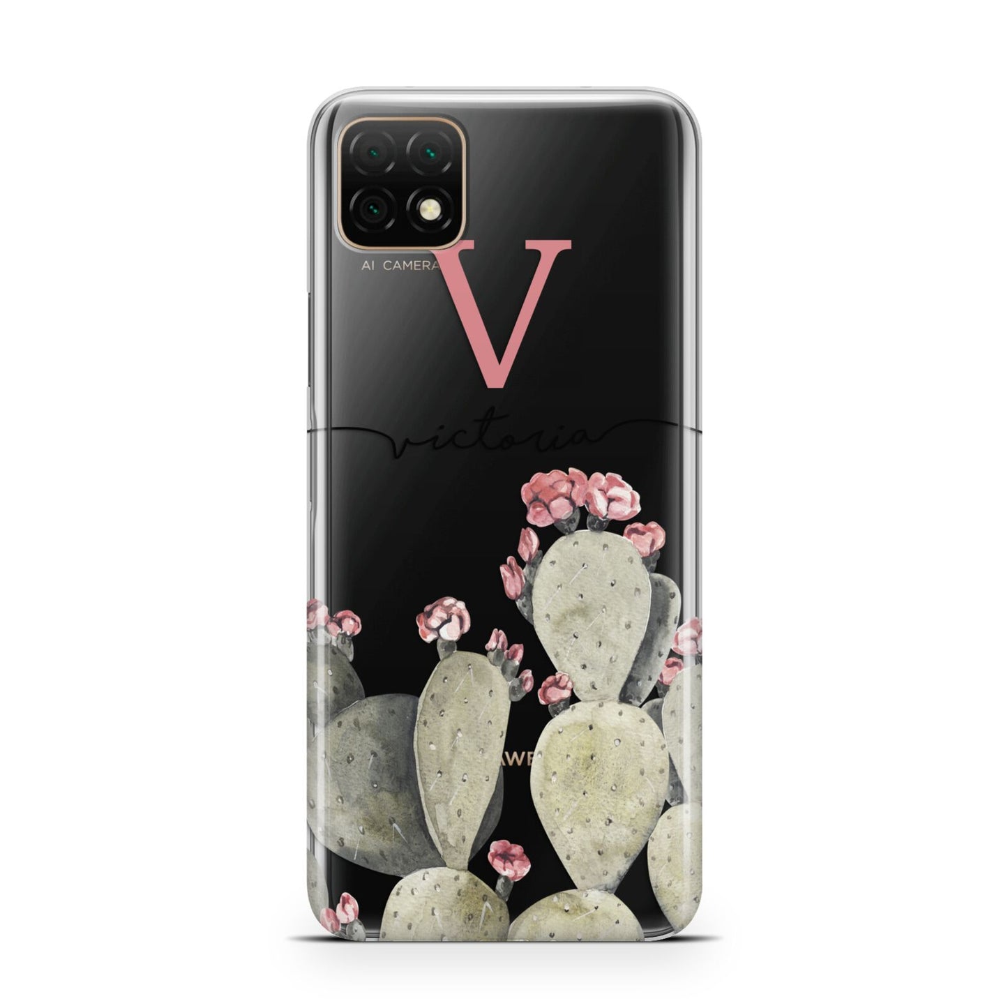 Personalised Cacti Huawei Enjoy 20 Phone Case