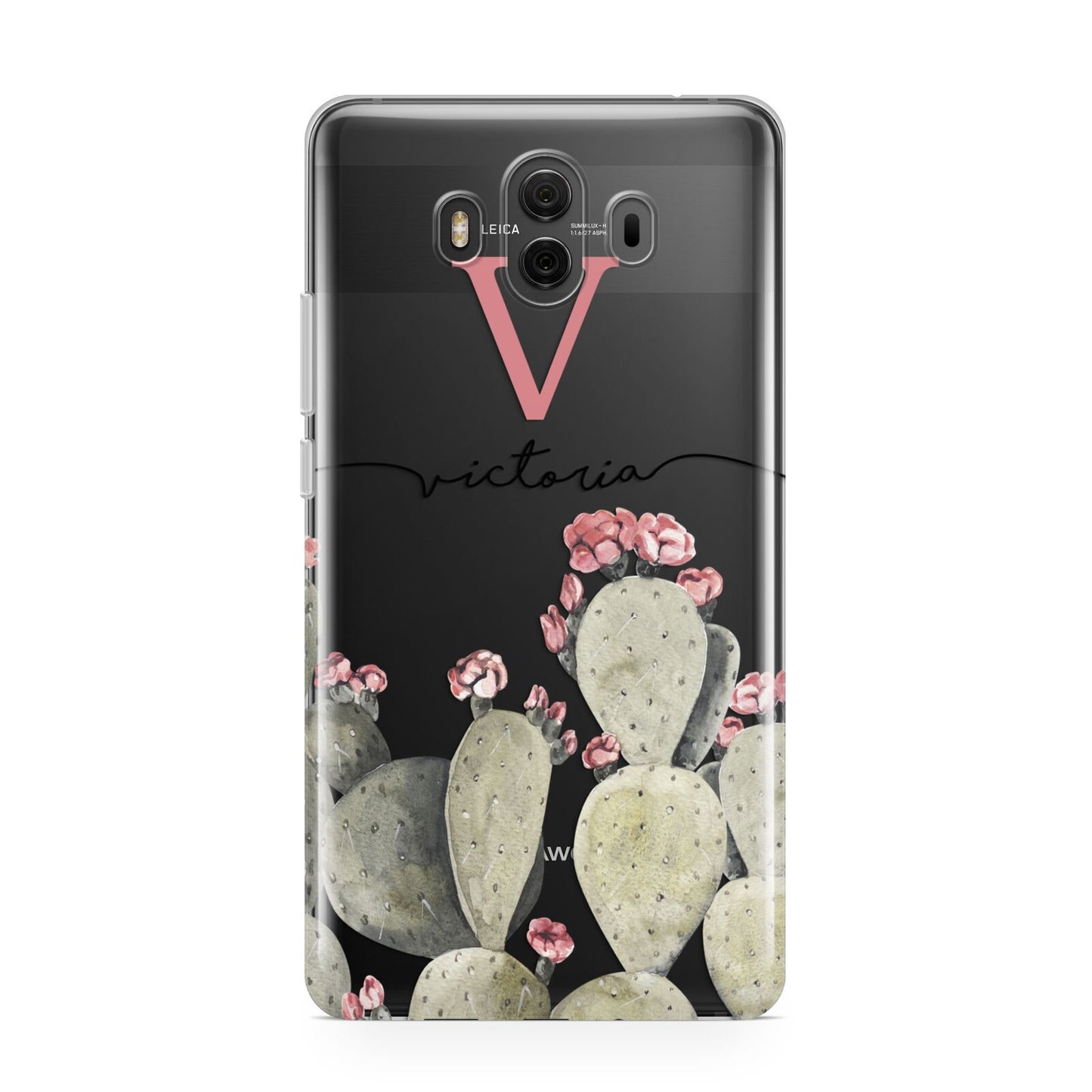 Personalised Cacti Huawei Mate 10 Protective Phone Case