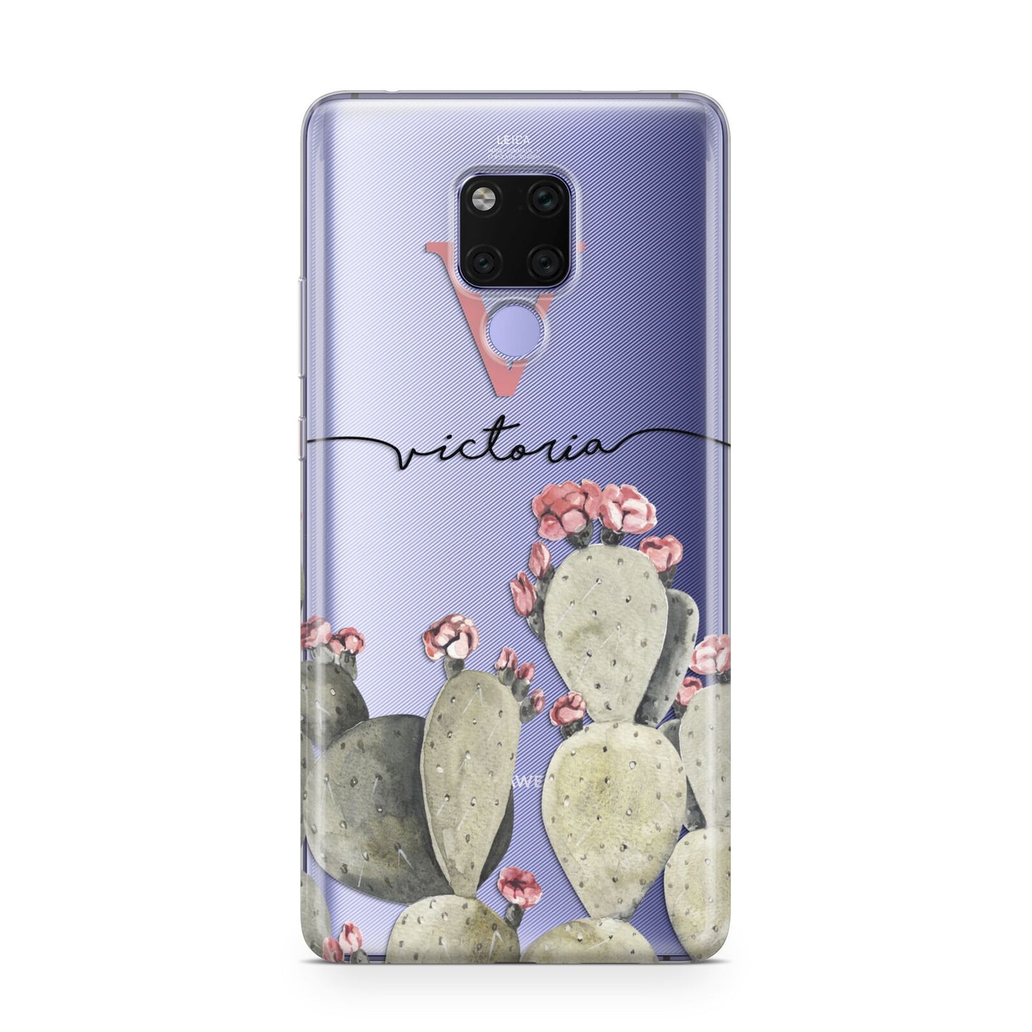 Personalised Cacti Huawei Mate 20X Phone Case